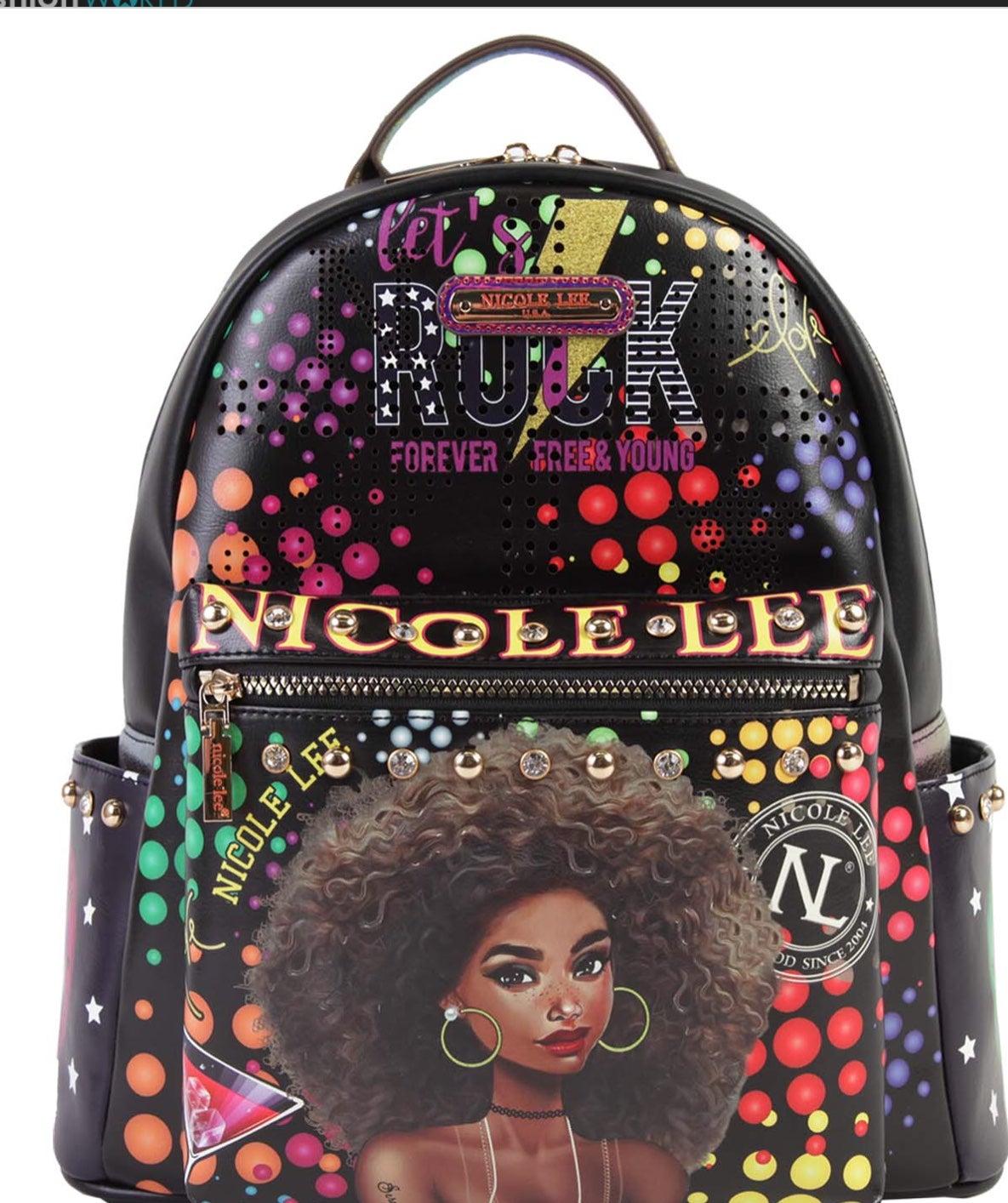 Nicole lee store backpack purse